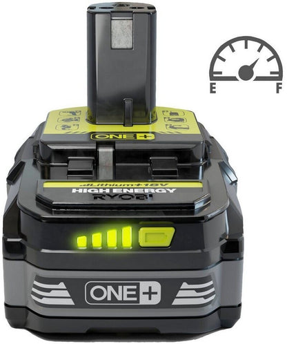 Ryobi ONE+ 18V Akku 4,0 Ah RB1840T Lithium+ High Energy mit Anzeige