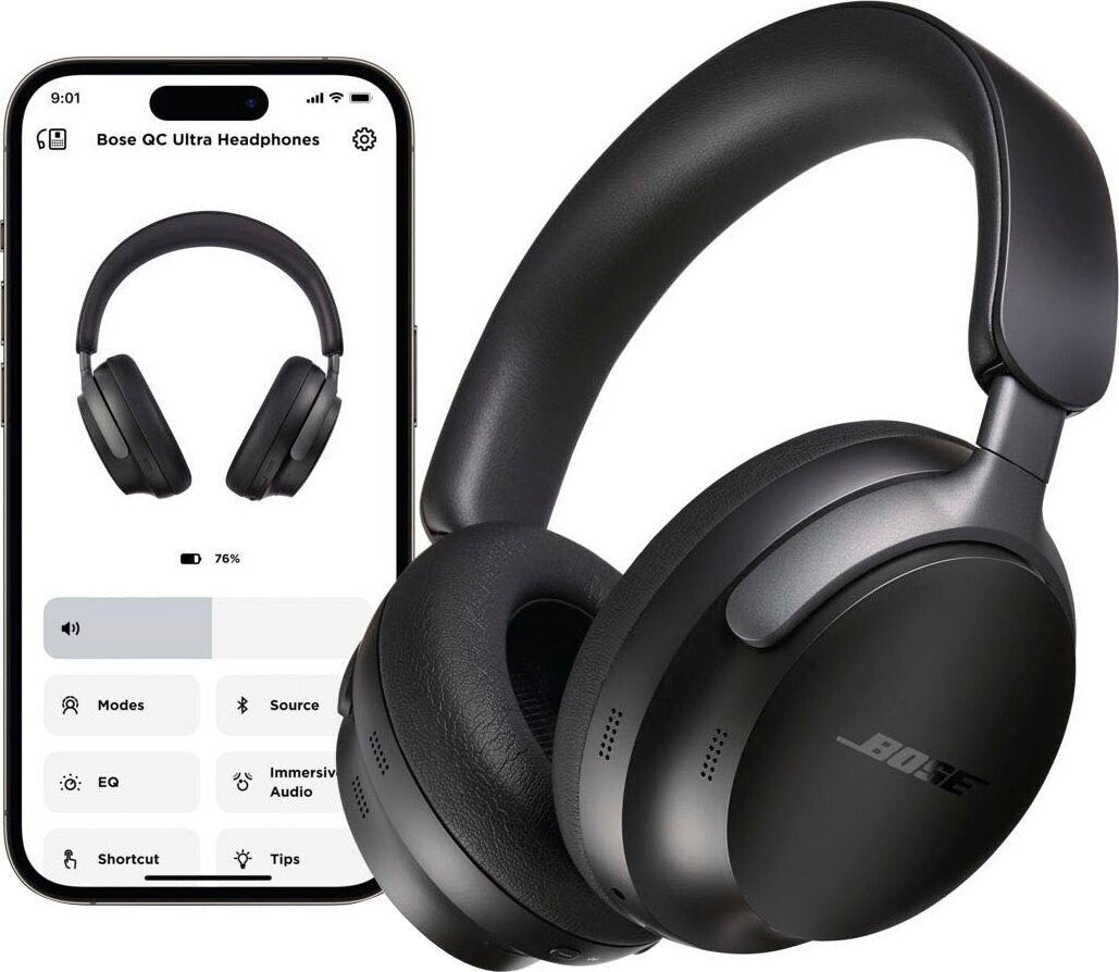 Bose QuietComfort Ultra Wireless Kopfhörer Bluetooth ANC schwarz 880066-0100