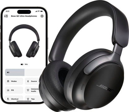 Bose QuietComfort Ultra Wireless Kopfhörer Bluetooth ANC schwarz 880066-0100
