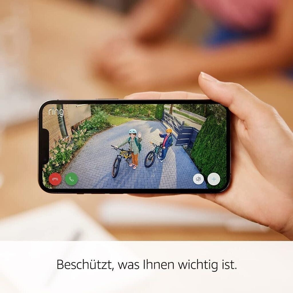 Ring Stick Up Cam Battery Gen 3 weiß WLAN Überwachungskamera 1080p
