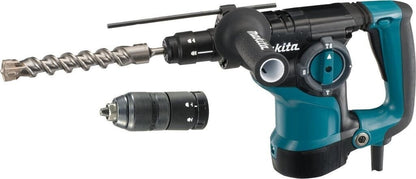 Makita HR2811FT 3-Modus Kombihammer Bohren Hammerbohren Meisseln 800W