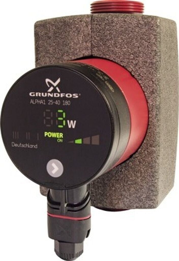 Grundfos Alpha1 25-40 180mm Hocheffizienz Umwälzpumpe 230V