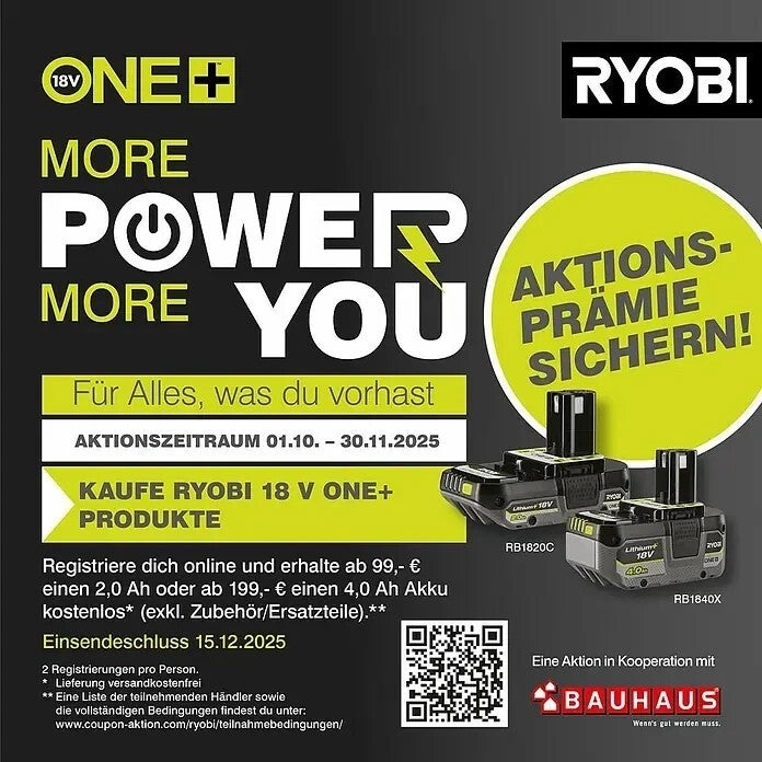 Ryobi RY18PSX15A-0 SOLO Akku-Astsäge 18V ONE+ HP Brushless 15cm