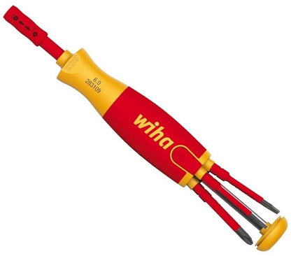 Wiha LiftUp electric VDE Schraubendreher Bitmagazin TORX 6-tlg 41158