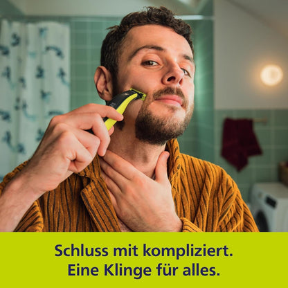 Philips OneBlade 360-Klingen - 2x 360-Ersatzklingen, Trimmen und Rasieren Neu