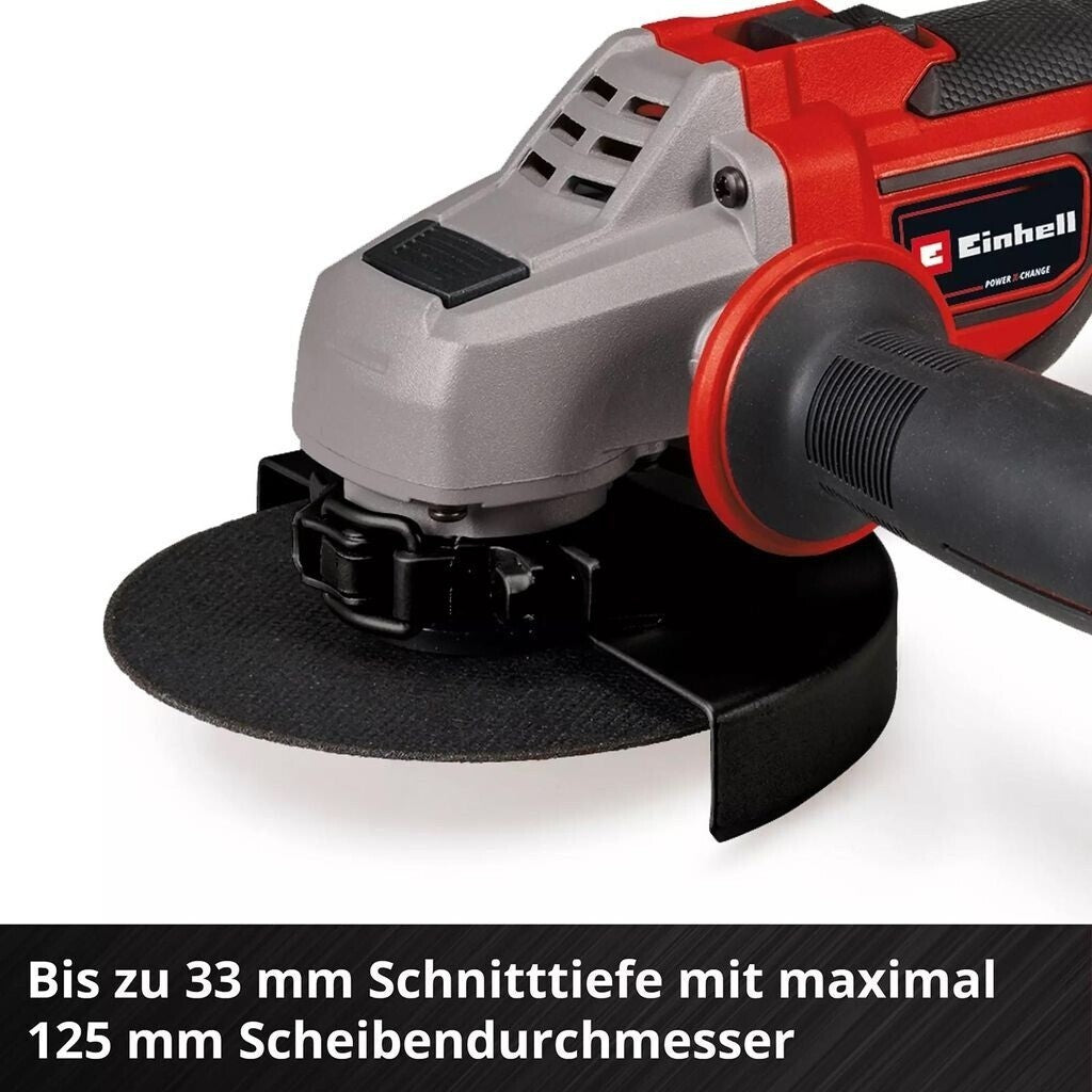 Einhell TP-AG 18/125 CE Q Li SOLO Akku Winkelschleifer 18V 900W 125mm 4431155