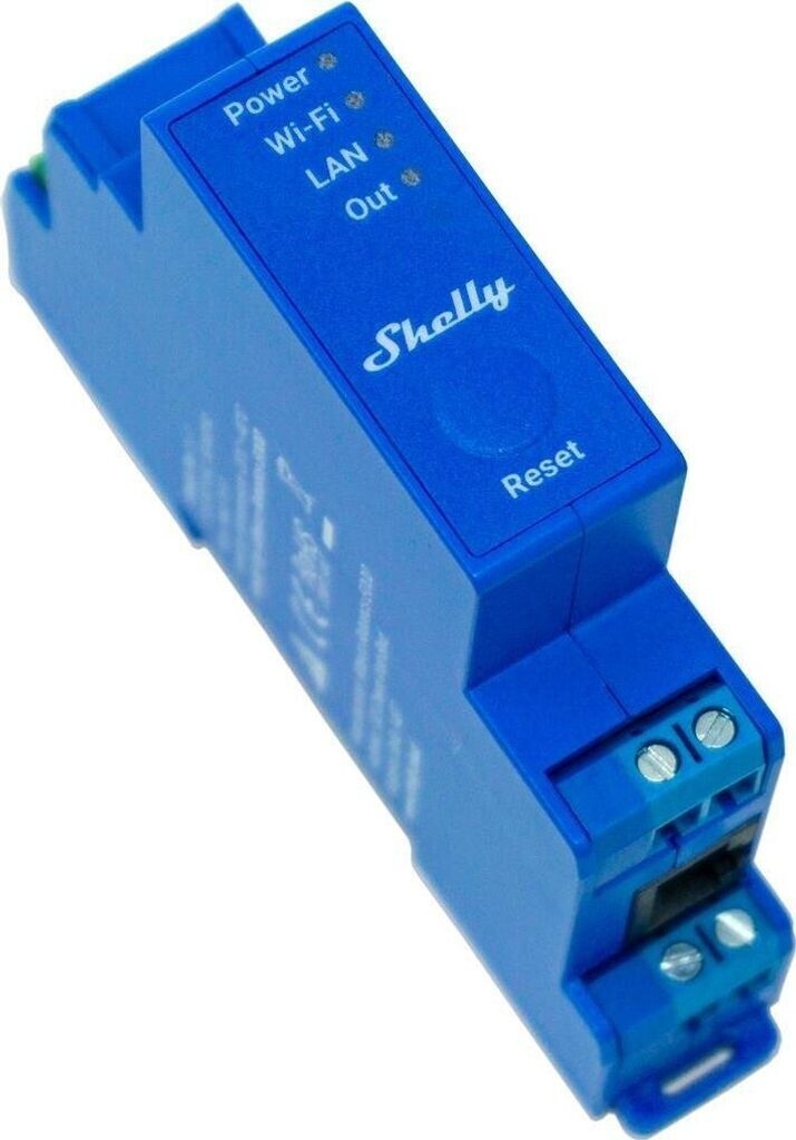 Shelly Pro 1 WLAN LAN Bluetooth Relais Hutschiene potentialfrei 16A
