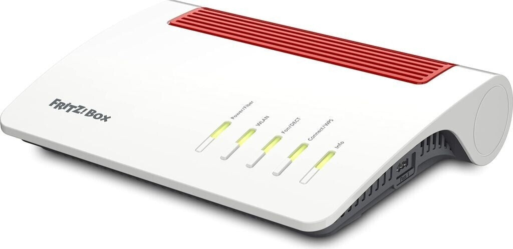 AVM Fritz Box 5590 Fiber High-End Glasfaser Router Wi-Fi 6 AX DECT Mesh Router