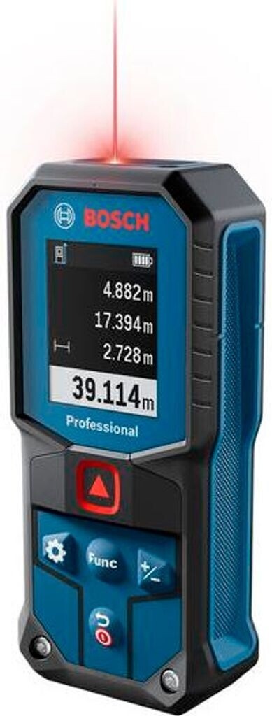 BOSCH Professional GLM 40-31 Laser Entfernungsmesser 40m IP65 Rot 0601075000