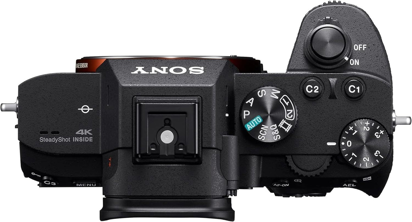 Sony Alpha 7 III Kit 28-70mm Vollformat Kamera 24,2MP 4K Zubehörpaket 128GB SDXC