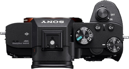Sony Alpha 7 III Kit 28-70mm Vollformat Kamera 24,2MP 4K Zubehörpaket 128GB SDXC