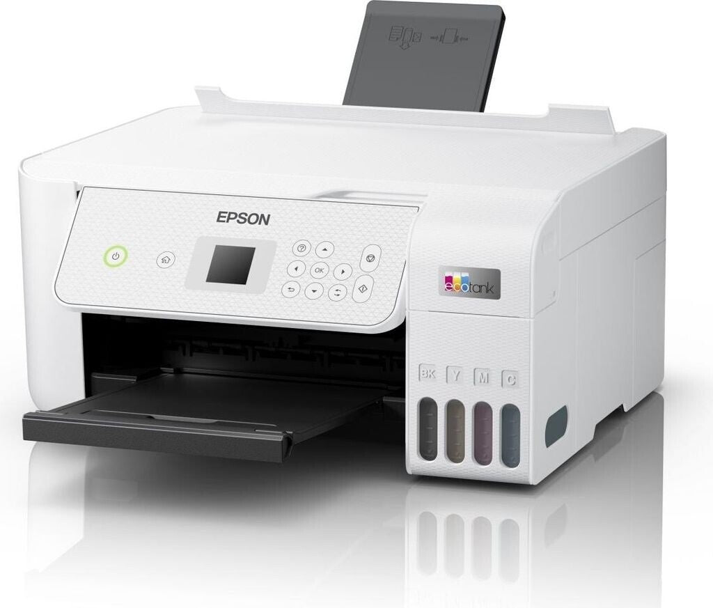 Epson EcoTank ET-2876 Multifunktionsdrucker A4 WLAN AirPrint Tintentank weiß