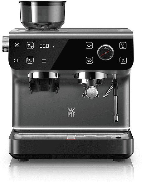 WMF Espresso Pro Siebträgermaschine Mahlwerk 60 Mahlgrade 2,6L Tank Stone Grey