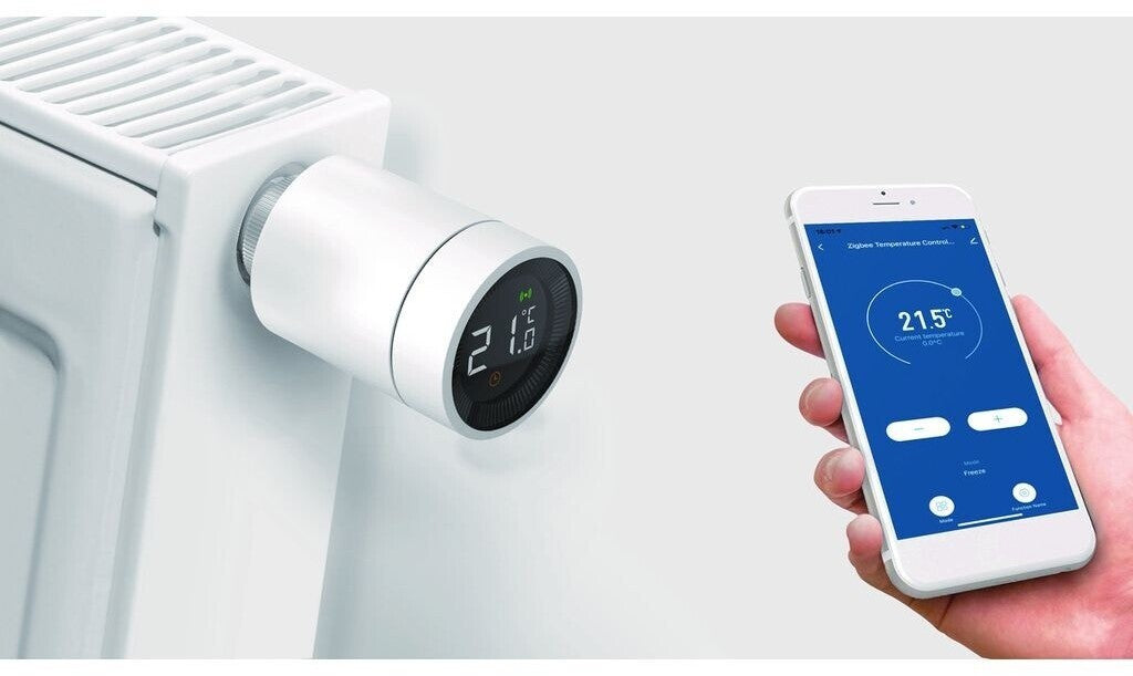 UNITEC Zigbee Heizkörperthermostat Set 2+1 WLAN Alexa Google Smart