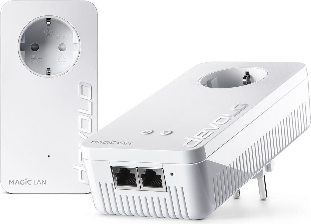 devolo Magic 2 WiFi next Starter Kit Powerline Mesh WLAN 2400 Mbit 8614