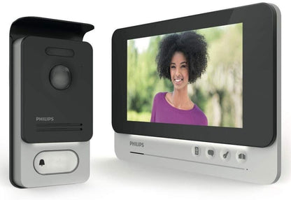 Philips WelcomeEye Comfort Video Türsprechanlage 7 Zoll DES9500VDP/10