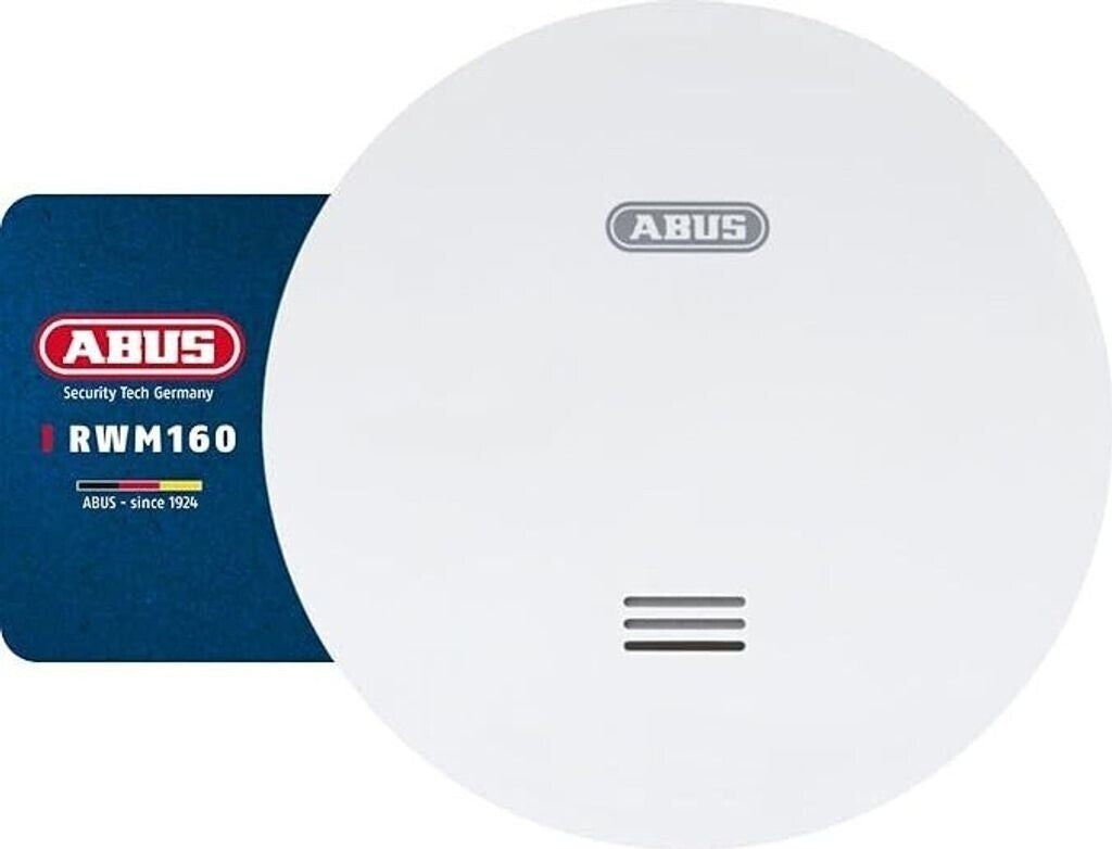 ABUS RWM160 Rauchwarnmelder 10 Jahre Batterie ultraflach 85 dB Q-Label