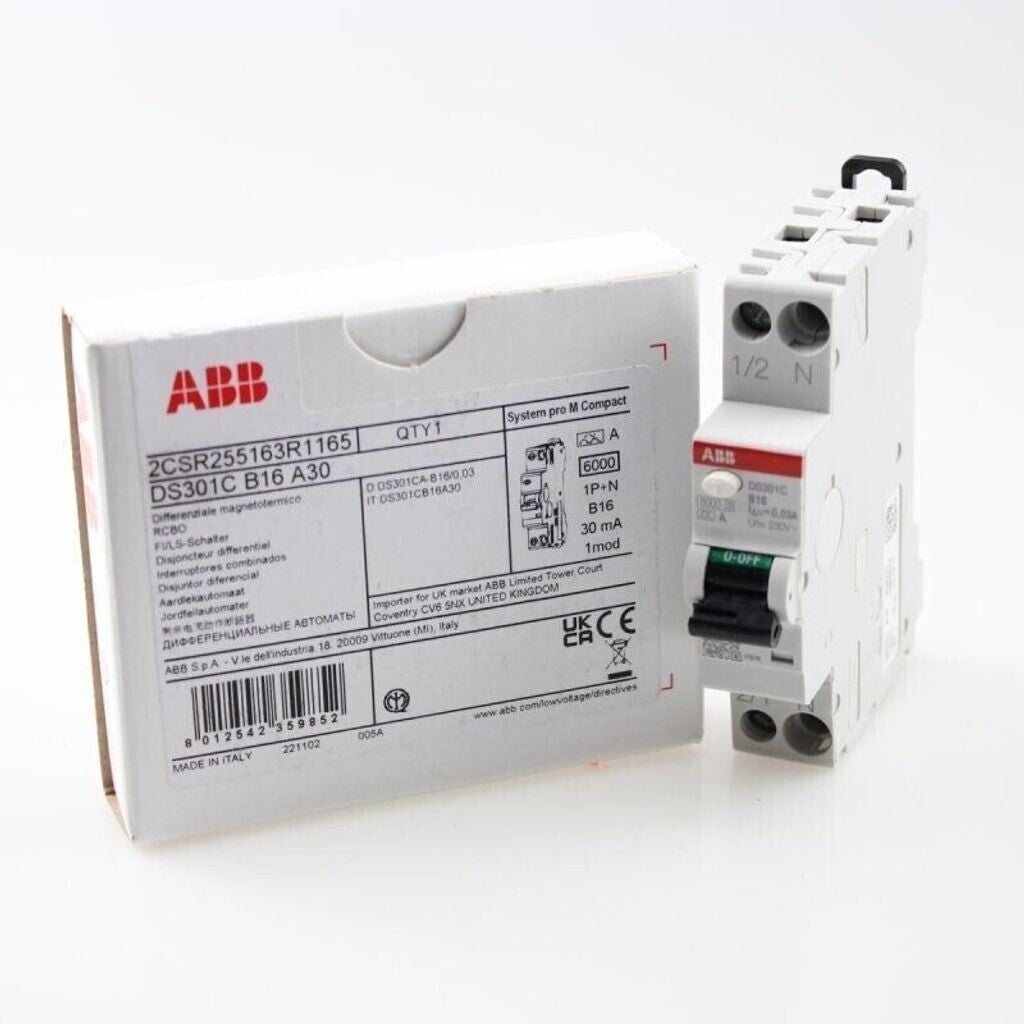 ABB DS301C B16 A30 Leitungsschutzschalter (2CSR255163R1165)