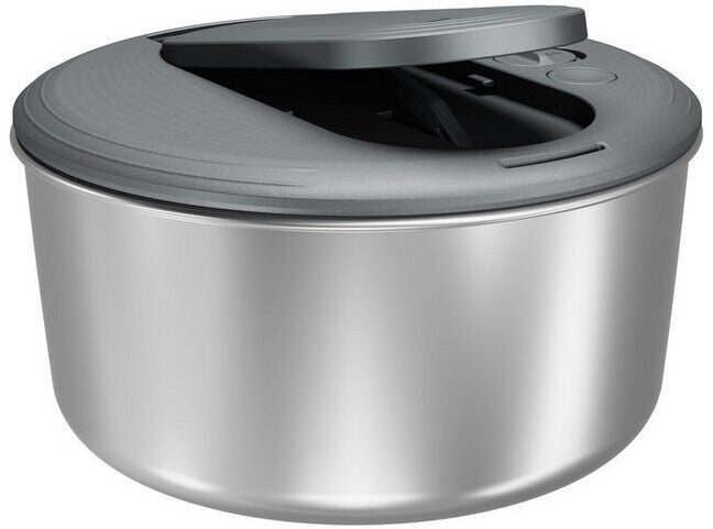 Zyliss Swift Dry Salatschleuder Edelstahl 23cm 3,5L E940027