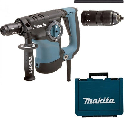 Makita HR2811FT 3-Modus Kombihammer Bohren Hammerbohren Meisseln 800W