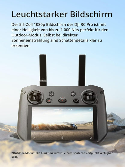 DJI RC Pro Fernsteuerung 5.5″ Display HDMI Drohnenzubehör Schwarz