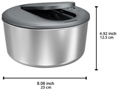 Zyliss Swift Dry Salatschleuder Edelstahl 23cm 3,5L E940027