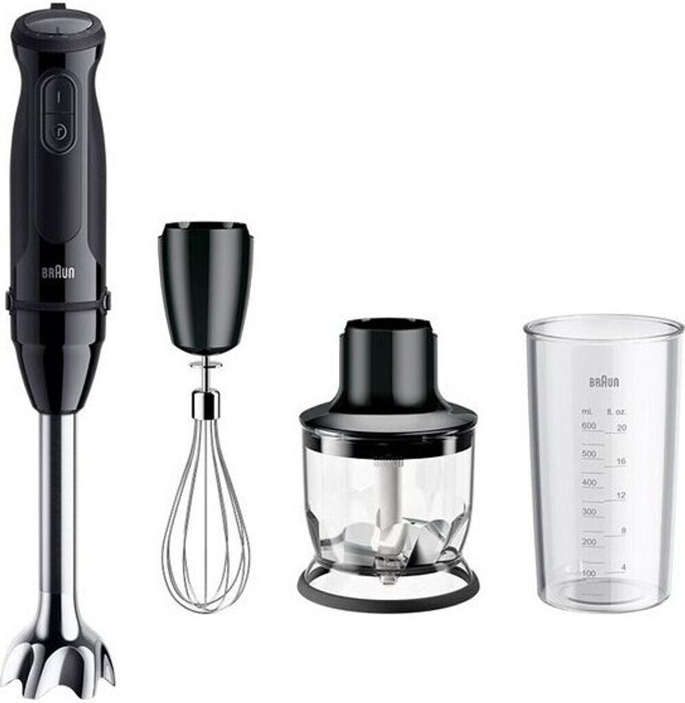 Braun MultiQuick 5 MQ50202M Stabmixer 1000W 21 Stufen Zerkleinerer Schneebesen