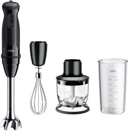 Braun MultiQuick 5 MQ50202M Stabmixer 1000W 21 Stufen Zerkleinerer Schneebesen