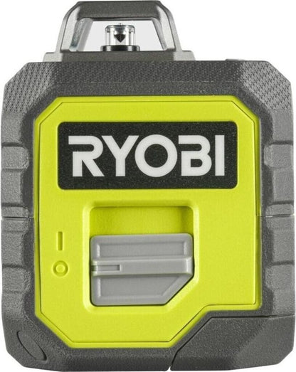Ryobi RB360GLL 360° grüner Linienlaser 25 m selbstnivellierend 4x AA Laser Neu