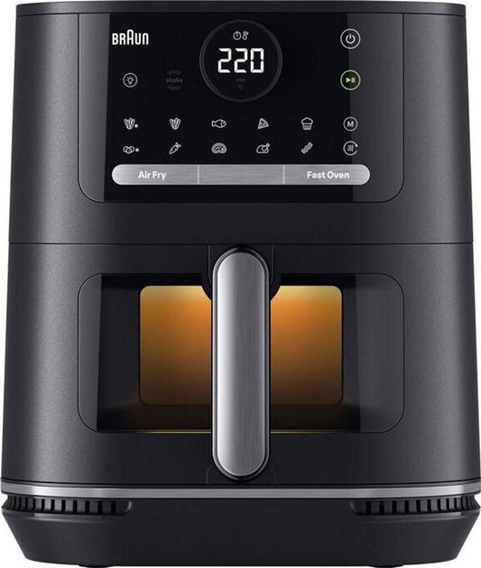 Braun HF 5055I BK MultiFry 5 Heißluftfritteuse 6L 2000W digital schwarz Küche