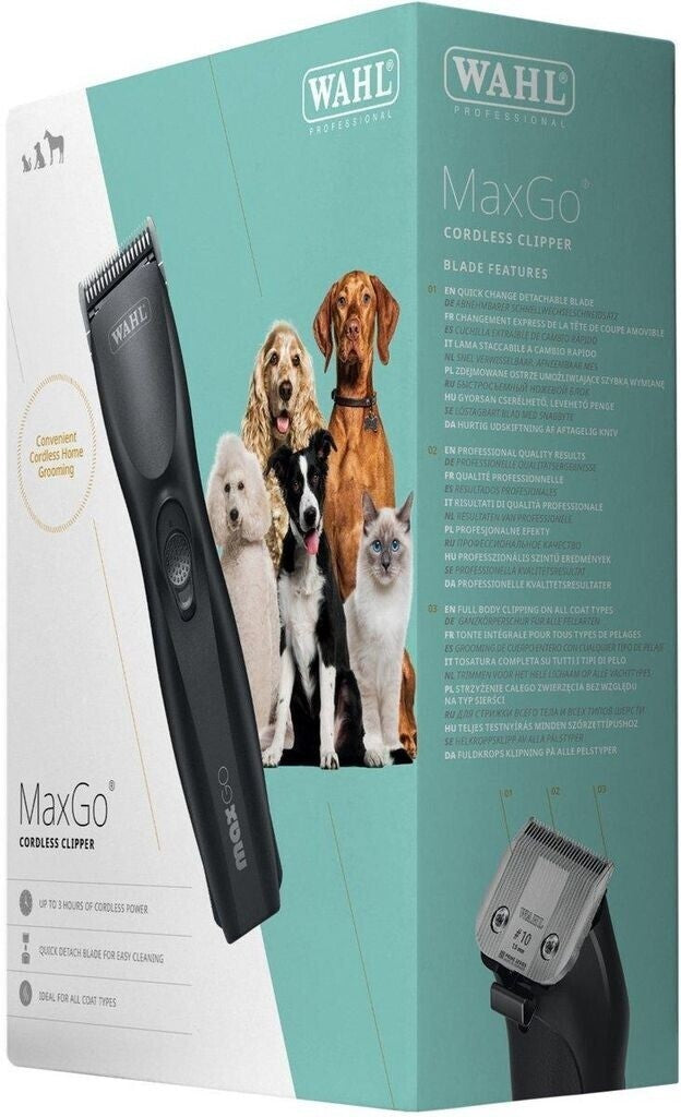 Wahl MaxGo 1263 0472 Akku Tierhaarschneidemaschine 4015110038016