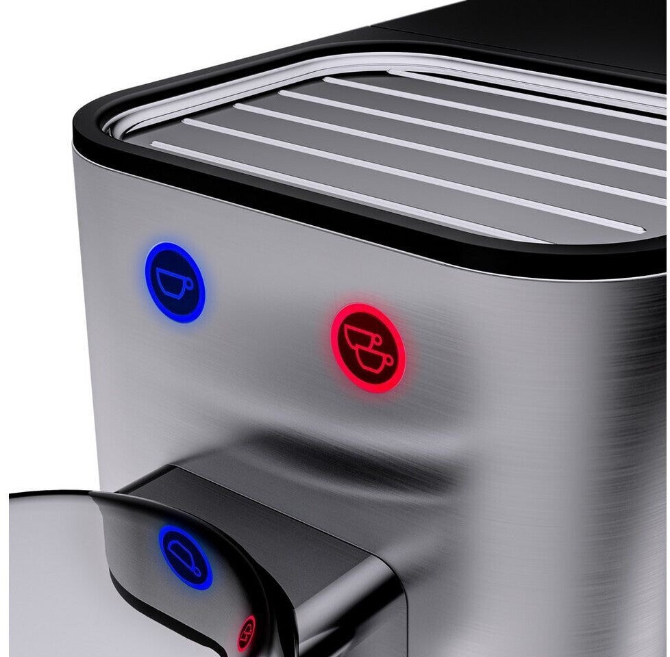 WMF Lono Siebträger 15Bar Espressomaschine 1350W 0413210011 Milchaufschäumdüse