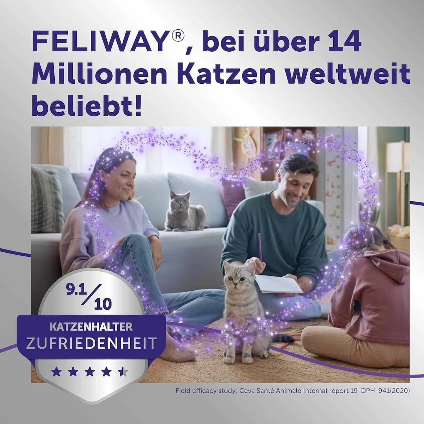 FELIWAY Optimum Nachfüllflakon 48ml Katzen Verdampfer Refill Tierpflege