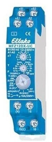 Eltako MFZ12DX-UC Zeitrelais Multifunktionsrelais für Verteiler Hutschiene