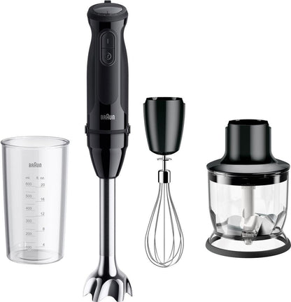 Braun MultiQuick 5 MQ50202M Stabmixer 1000W 21 Stufen Zerkleinerer Schneebesen