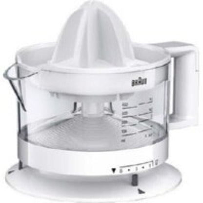 Braun Tribute Collection CJ3000 Zitruspresse 20W 0,35L Weiß Saftpresse Küche