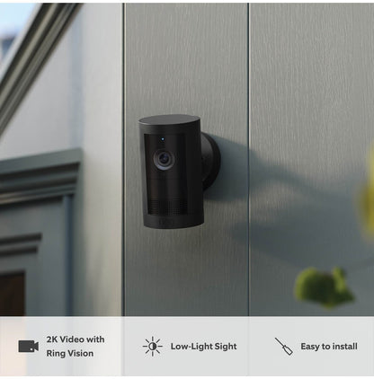 Ring Outdoor Cam Plus Akku schwarz Kamera Outdoor WLAN B0D23XCY18