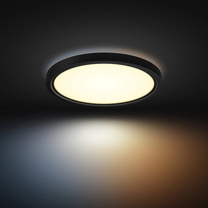 Philips Hue Tento WCA Rund S LED Panel 29,1cm schwarz 929003823601