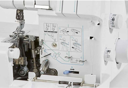 Brother M343D Overlock Nähmaschine 3 4 Faden Differentialtransport