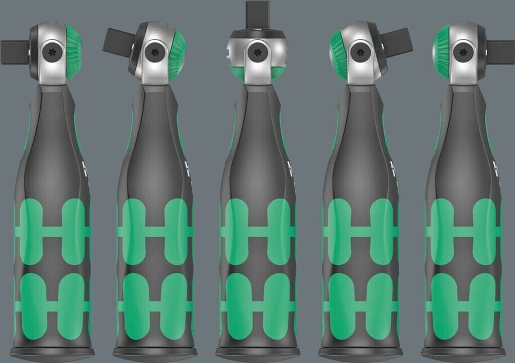 Wera 8009 Zyklop Pocket Set 2 Knarre Bits Nüsse Set 18-teilig 3/8 Zoll