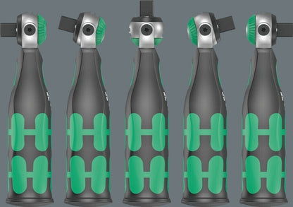 Wera 8009 Zyklop Pocket Set 2 Knarre Bits Nüsse Set 18-teilig 3/8 Zoll