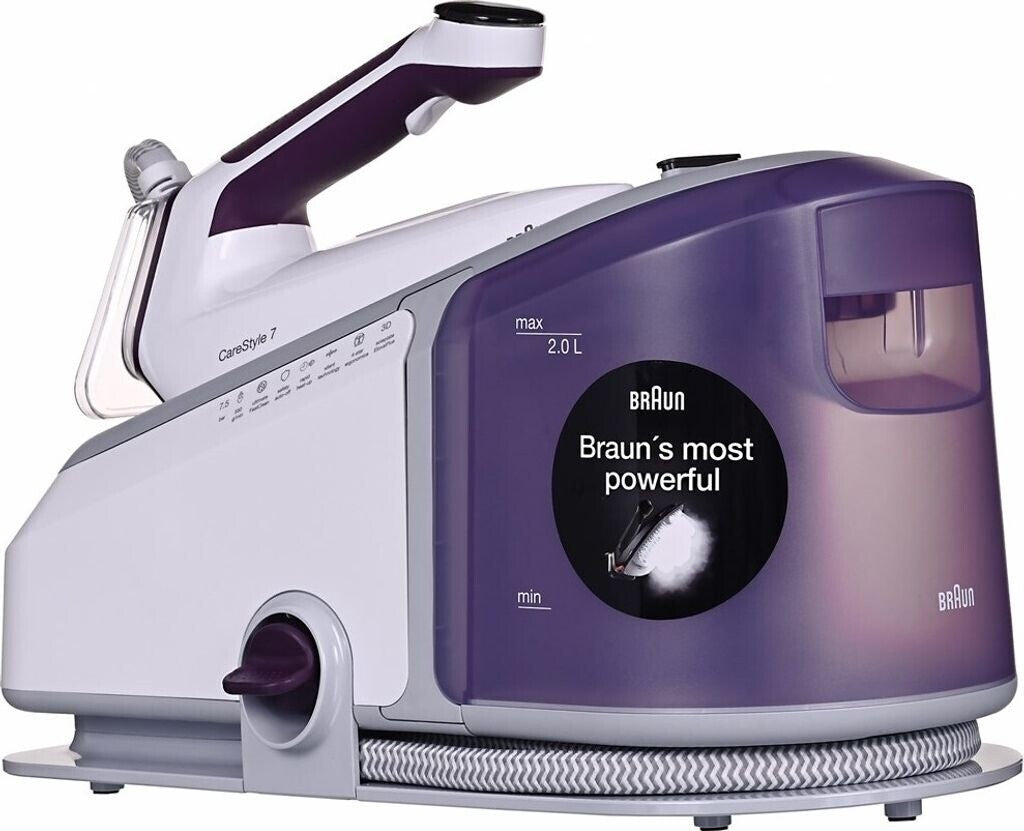 Braun IS7266VI CareStyle 7 Dampfbügelstation 550g Dampfstoß 2700W 2L Violett