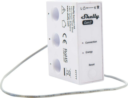 Shelly 3EM 63T Gen3 3 Phasen Energiemesser WLAN Bluetooth