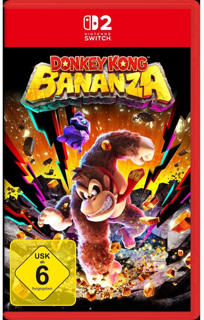 Nintendo Switch 2 Donkey Kong Bananza Action-Adventure/Jump’n’Run mit Koop-Modus