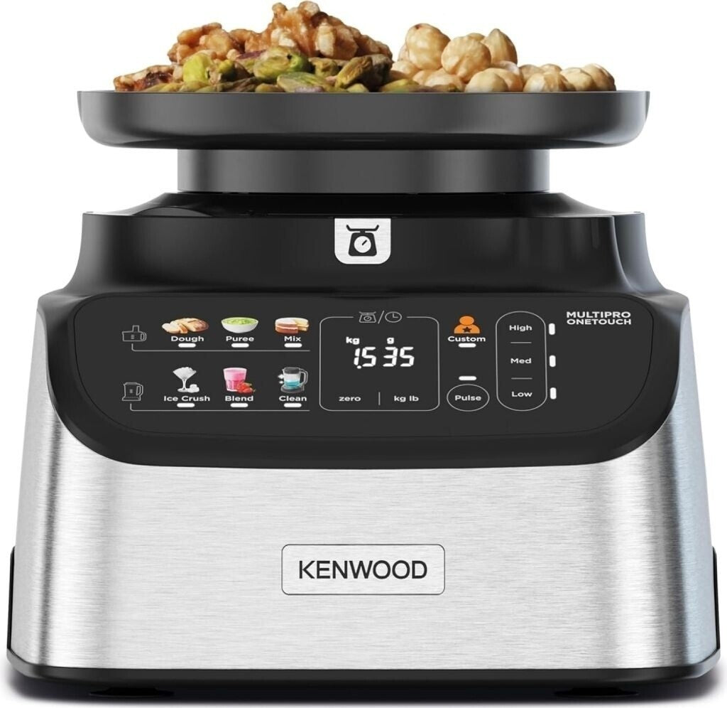 Kenwood FDM73.850SS MultiPro OneTouch Küchenmaschine silber/schwarz 1000 Watt