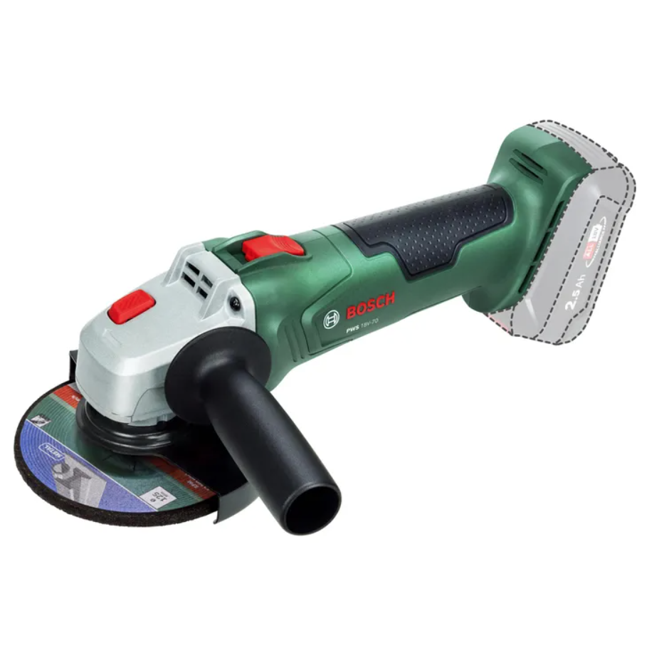 Bosch Akku-Winkelschleifer PWS 18V-70, Schleifscheiben-Ø 125 mm, Karton(Neu)