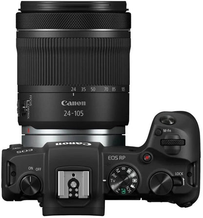Canon EOS RP 26,2MP Spiegellose Systemkamera mit RF 24-105mm Kit 4K-Video Wifi