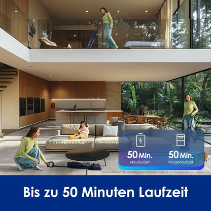 Tineco FLOOR ONE S7 Stretch Nass-Trockensauger Kabellos Akku Wisch-Bodenreiniger