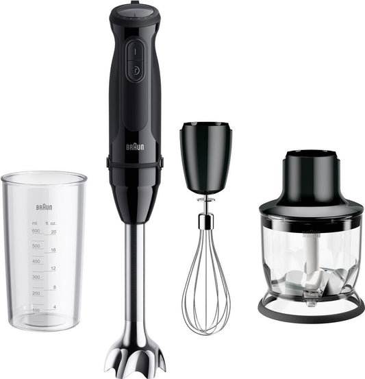 Braun MultiQuick 5 MQ50202M Stabmixer 1000W 21 Stufen Zerkleinerer Schneebesen