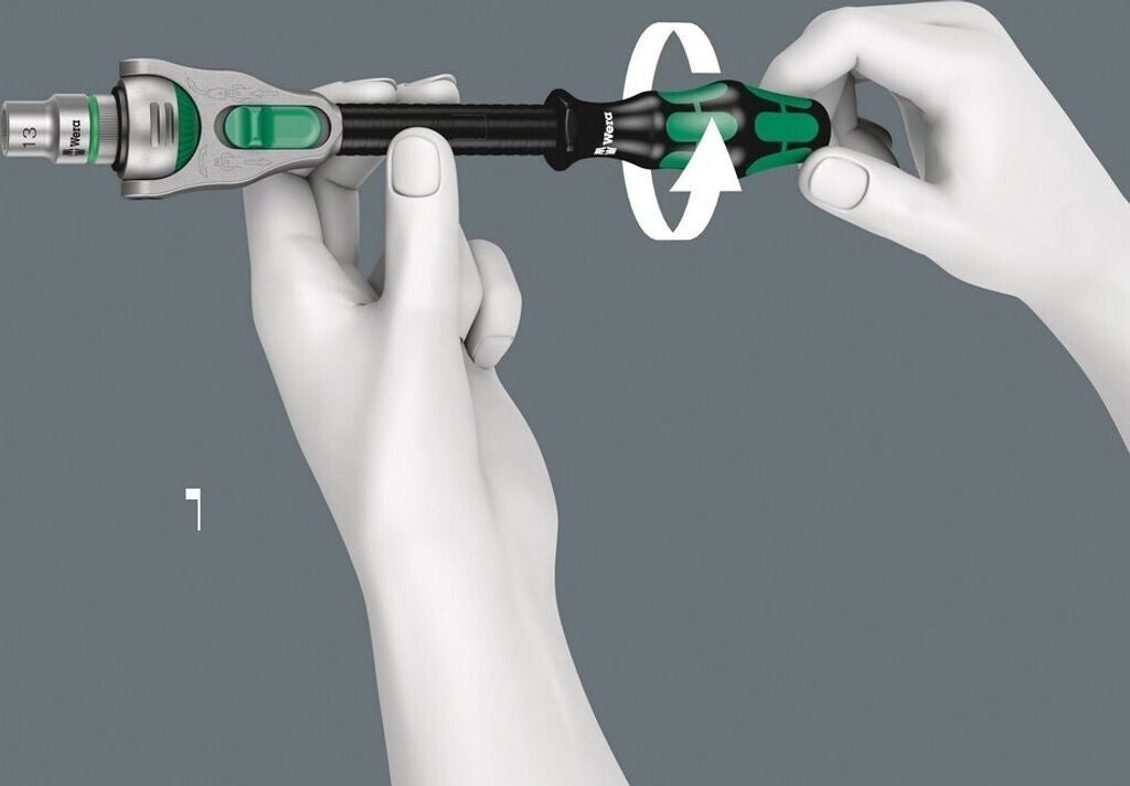 Wera 8100 SC 6 Zyklop 1/2 Zoll Speed-Knarrensatz (05004076001) Neu & Original V.